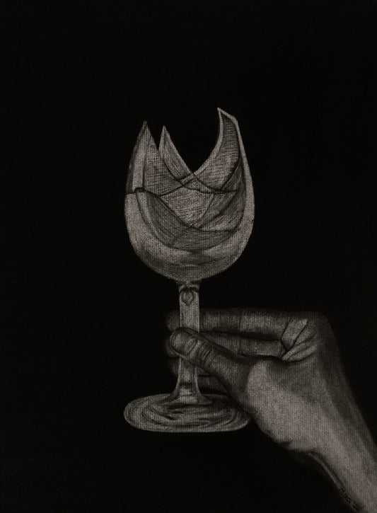 Broken Glass Print